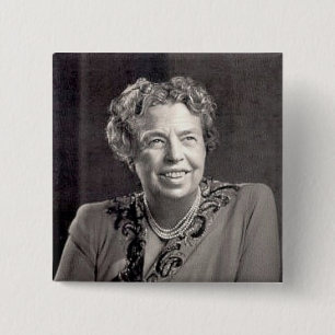 Bóton Quadrado 5.08cm eleanor_roosevelt