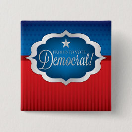 Bóton Quadrado 5.08cm Eleição12