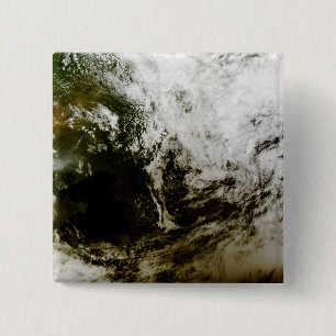 Bóton Quadrado 5.08cm Elipse solar sobre o sudeste da Ásia