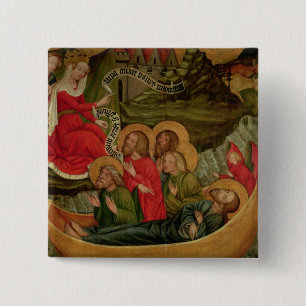 Bóton Quadrado 5.08cm Embarque do corpo de St James