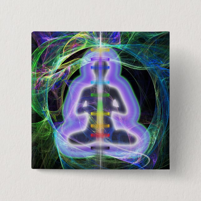 Bóton Quadrado 5.08cm Energia (Frente)