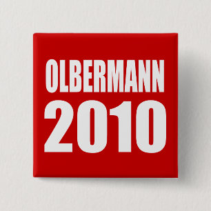 Bóton Quadrado 5.08cm Engrenagem da eleição de OLBERMANN