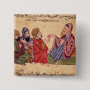 Bóton Quadrado 5.08cm Ensino do Solon