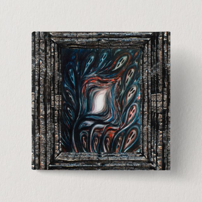 Bóton Quadrado 5.08cm Entrada (Frente)