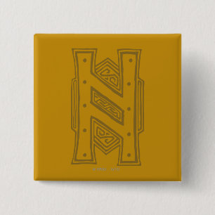 Bóton Quadrado 5.08cm Erebor - H Symbol