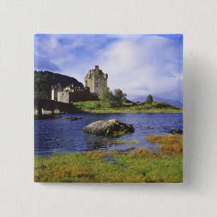 Bóton Quadrado 5.08cm Escócia, Highland, Wester Ross, Eilean Donan 2