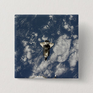 Bóton Quadrado 5.08cm Esforço 10 do vaivém espacial