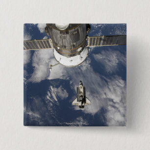 Bóton Quadrado 5.08cm Esforço 8 do vaivém espacial