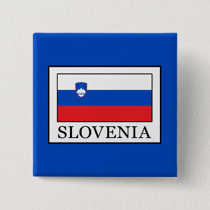 Bóton Quadrado 5.08cm Eslovênia