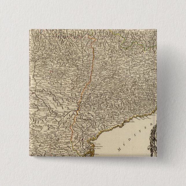 Bóton Quadrado 5.08cm Espanha 2 (Frente)