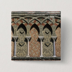 Bóton Quadrado 5.08cm Espanha, Córdova, mezquita moura, (mesquita).