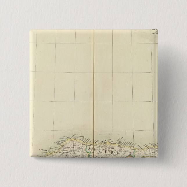 Bóton Quadrado 5.08cm Espanha, Europa 18 (Frente)