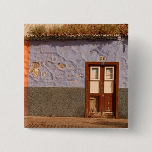 Bóton Quadrado 5.08cm Espanha, Ilhas Canárias, Tenerife, villa