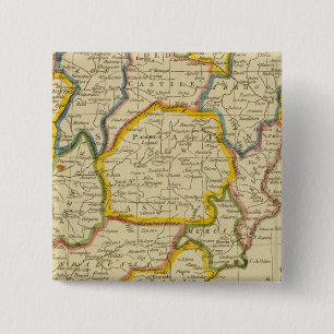 Bóton Quadrado 5.08cm Espanha, Portugal 2