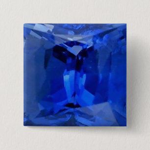 Bóton Quadrado 5.08cm Espírito Azul 1