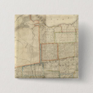 Bóton Quadrado 5.08cm Estado de Ohio 2