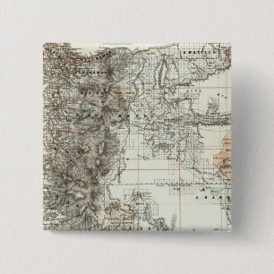 Bóton Quadrado 5.08cm Estado De Oregon