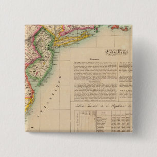 Bóton Quadrado 5.08cm Estados Unidos, América Set 51