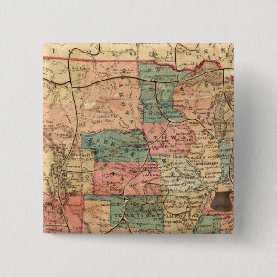 Bóton Quadrado 5.08cm Estados Unidos da América 8