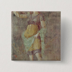 Bóton Quadrado 5.08cm Estátua de Diana, de Pompeii, c.50-59