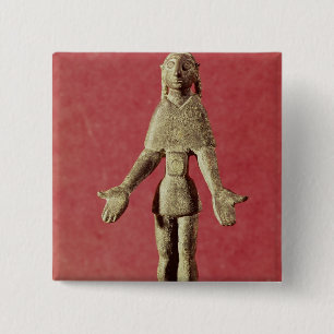 Bóton Quadrado 5.08cm Estatueta