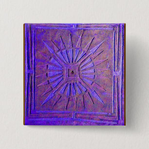 BÓTON QUADRADO 5.08CM ESTRELA DE MANHÃ