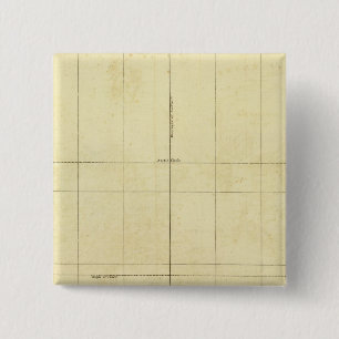 Bóton Quadrado 5.08cm Estrutura do Mapa Mundial