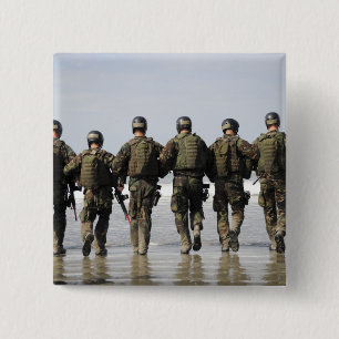 Bóton Quadrado 5.08cm Estudantes de Formação de Crewman