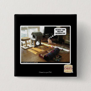 Bóton Quadrado 5.08cm Eu desejo que havia algo fazer