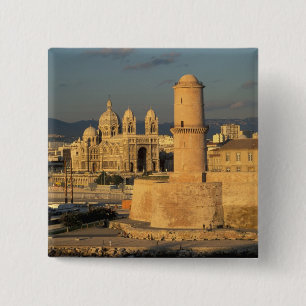 Bóton Quadrado 5.08cm EU, França, Provence, Bouches-du-Rhone,