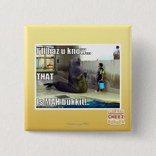 Bóton Quadrado 5.08cm Eu o haz u saberei