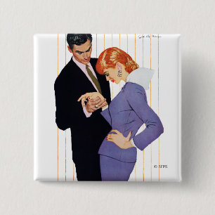 Bóton Quadrado 5.08cm Eu Te Amo, Mama Girl