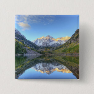 Bóton Quadrado 5.08cm EUA, Colorado, Maroon Bells-Snowmass
