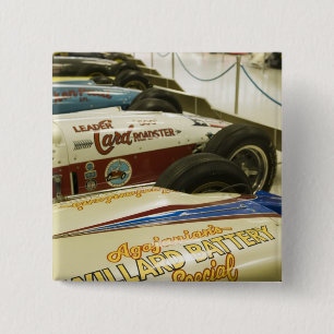 Bóton Quadrado 5.08cm EUA, Indiana, Indianapolis: Indianapolis Motor 3