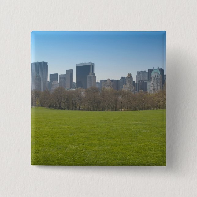 Bóton Quadrado 5.08cm EUA, Nova York, Nova Iorque, Manhattan: 18 (Frente)