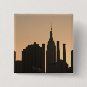 Bóton Quadrado 5.08cm EUA, Nova York, Nova Iorque, Manhattan: 23