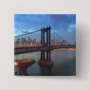 Bóton Quadrado 5.08cm EUA, Nova York, Nova Iorque, Manhattan: 26