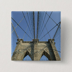 Bóton Quadrado 5.08cm EUA, Nova York, Nova York, Brooklyn: 2