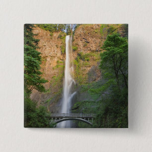 Bóton Quadrado 5.08cm EUA, Oregon, Desfiladeiro do Rio Columbia, Multnom