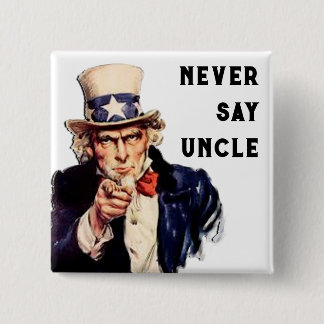 Bóton Quadrado 5.08cm EUA resiste à revolução 2025