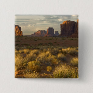 Bóton Quadrado 5.08cm EUA, Utah, Parque Nacional Monument Valley.