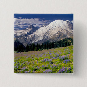 Bóton Quadrado 5.08cm EUA, Washington, Parque Nacional Mt. Rainier.
