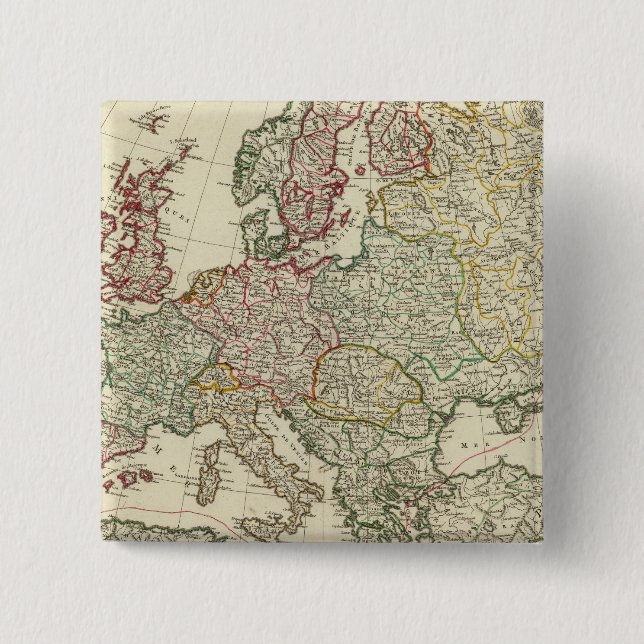 Bóton Quadrado 5.08cm Europa (Frente)