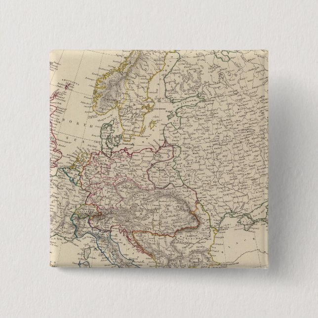 Bóton Quadrado 5.08cm Europa 23 (Frente)