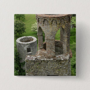 Bóton Quadrado 5.08cm Europa, Irlanda, Castelo de Blarney. ESTA IMAGEM