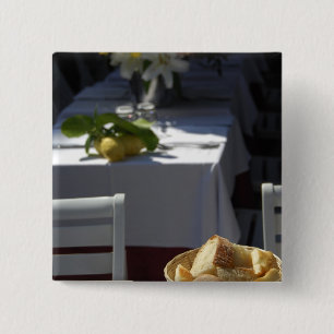 Bóton Quadrado 5.08cm Europa, Itália, Ligúria, Cinque Terre,