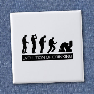Bóton Quadrado 5.08cm Evolução do bebendo