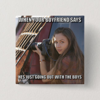 Bóton Quadrado 5.08cm Exemplo