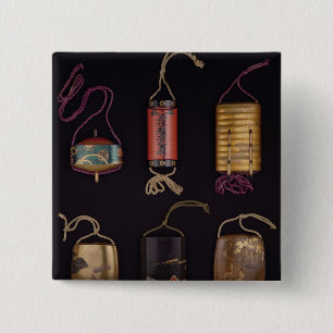 Bóton Quadrado 5.08cm Exemplo do Inro