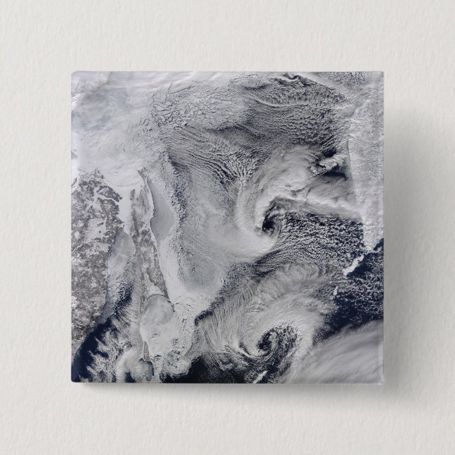 Bóton Quadrado 5.08cm Extremo Leste da Rússia (Frente)